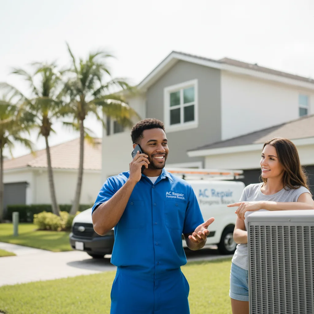 AC Repair Pompano Beach customer support in Raccoon